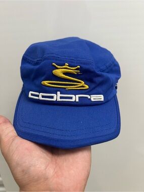 Rare Vintage Cobra Royal Blue Hat